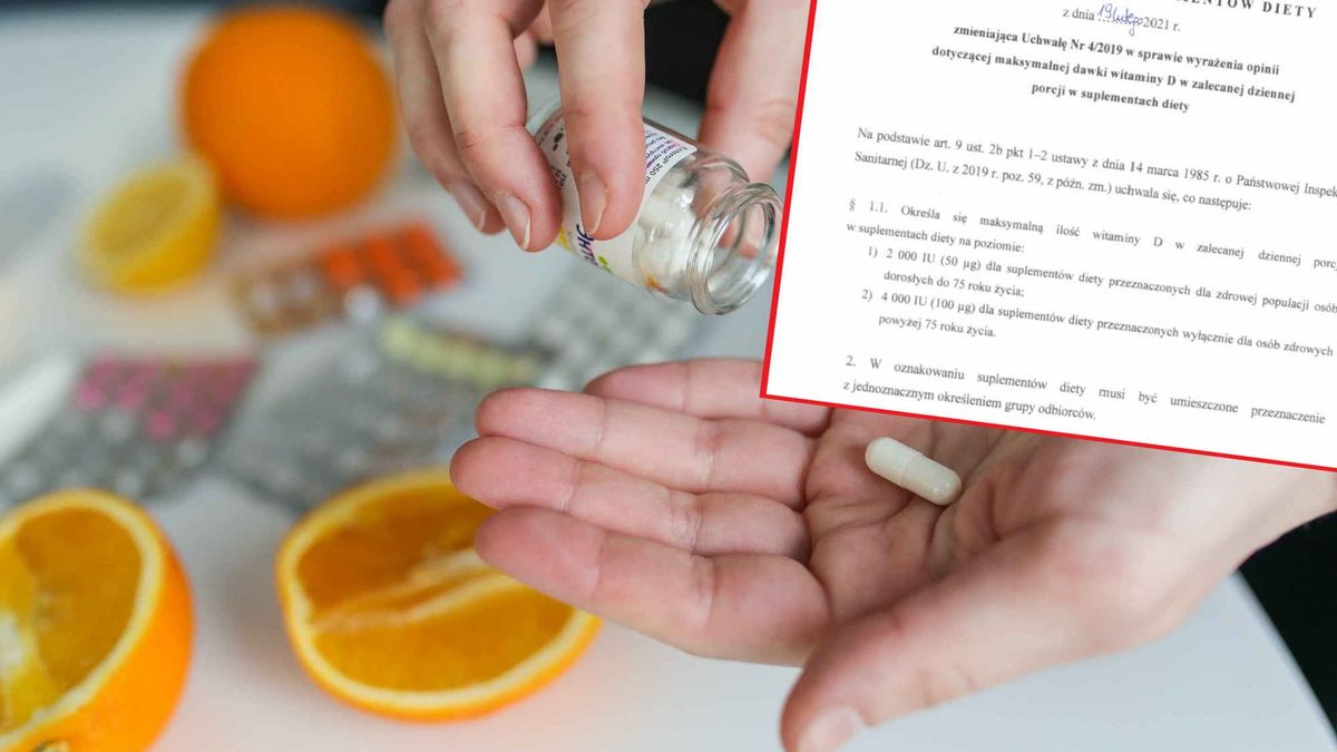 Nowy limit na witaminę D. Tego nie wiedziałeś o tym suplemencie