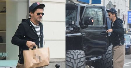 Kuba Wojewódzki parkuje podrasowanego Wranglera na zakazie i mknie po jedzenie na wynos. Aż tak mu burczało w brzuchu?