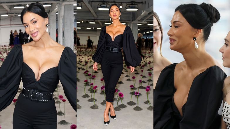 Nicole Scherzinger świeci biustem na pokazie w Nowym Jorku