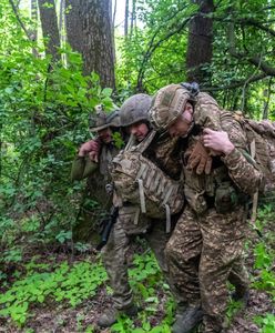 Atak rakietowy na ukraińską jednostkę. 12 ofiar śmiertelnych, 60 rannych