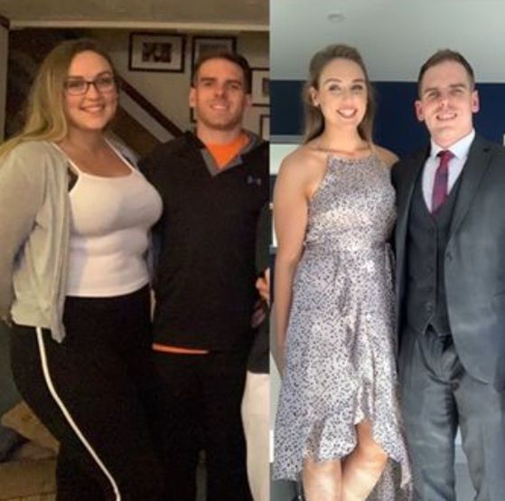 Jej narzeczony cały czas ją wspierał. Przygotowywał dla niej ietetyczne obiady