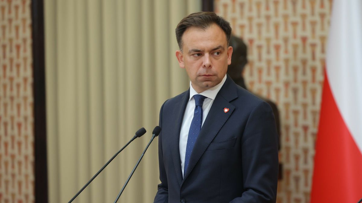 Minister finansów Andrzej Domański
