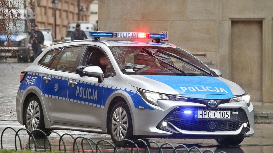 Pościg zakończył się zatrzymaniem podejrzanego kierowcy