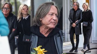 74-letni Mohamed Hadid, ojciec Gigi i Belli Hadid, przechadza się po mieście z młodszą o 38 lat modelką (ZDJĘCIA)