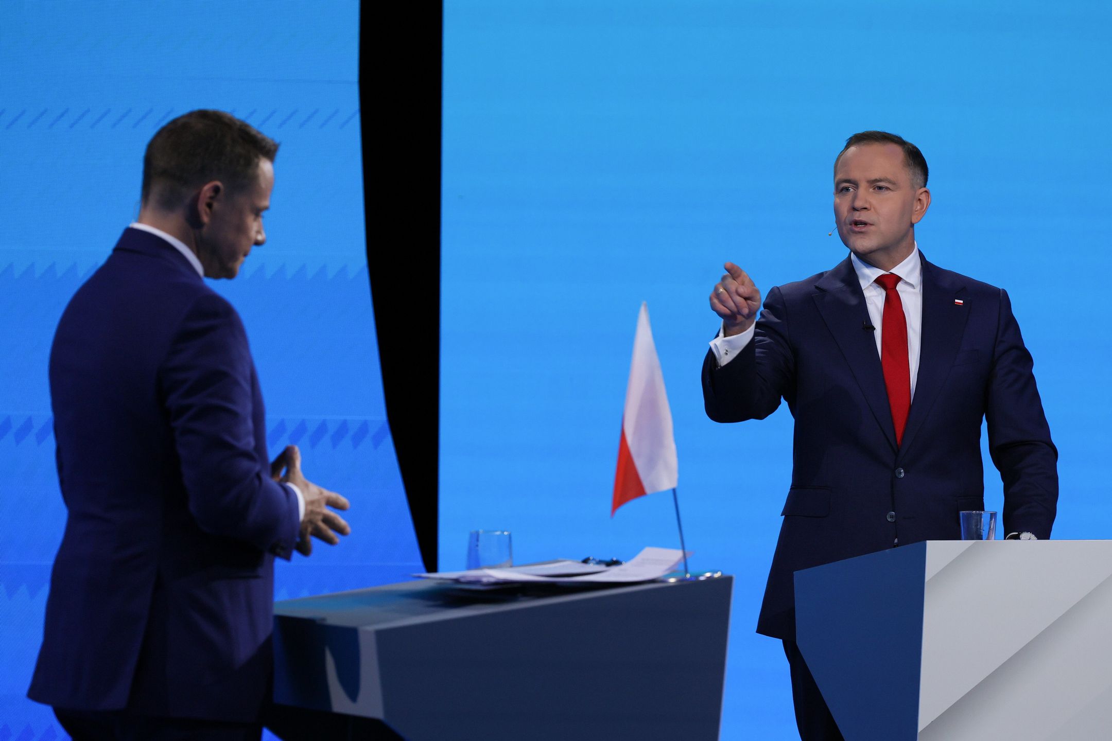 Karol Nawrocki i Rafał Trzaskowski