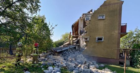 Wybuch gazu w województwie świętokrzyskim. Zginęła kobieta