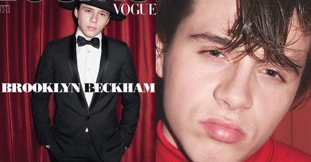Brooklyn Beckham na okładce "L'Uomo Vogue" (ZDJĘCIA)