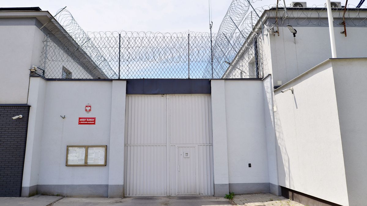 Prison entrance. The prison is a remand center and an Institution for prolific offenders.
Warsaw, Poland. 19 May 2022. Prison entrance. The prison is a remand center and an Institution for prolific offenders.
Grand Warszawski