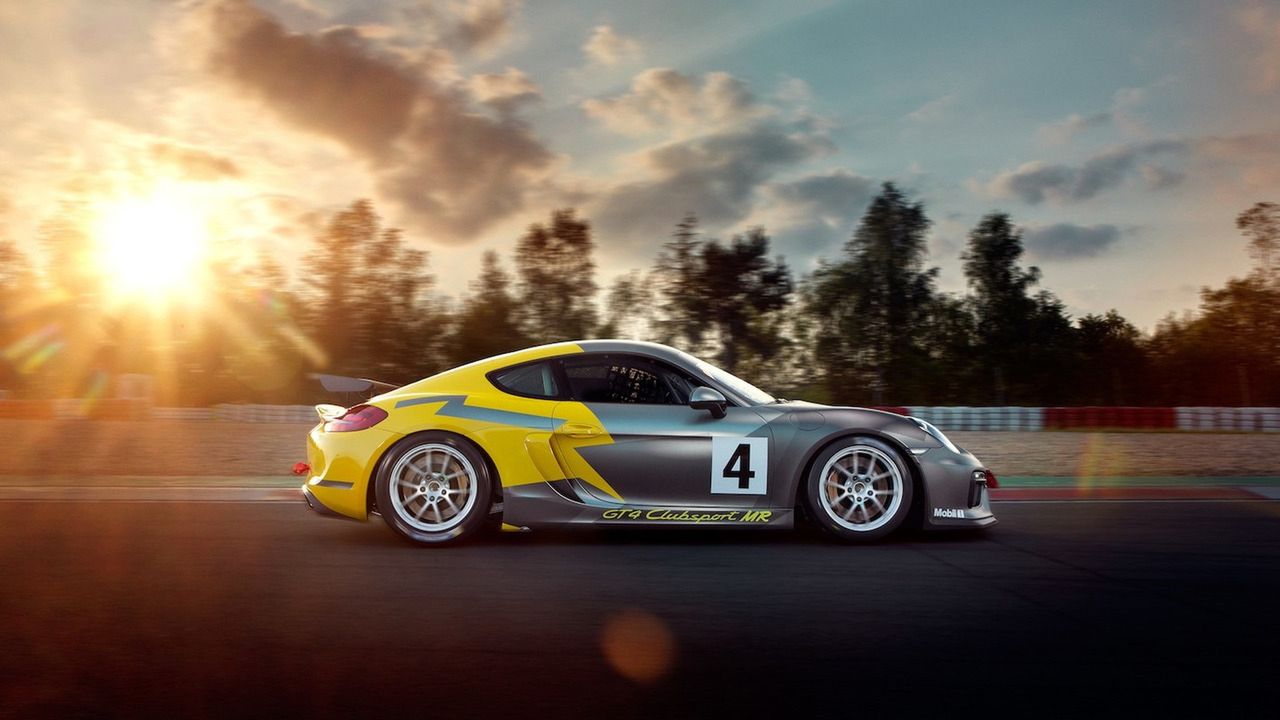 Porsche Cayman GT4 Clubsport MR - wyścigowa wersja od Manthey Racing