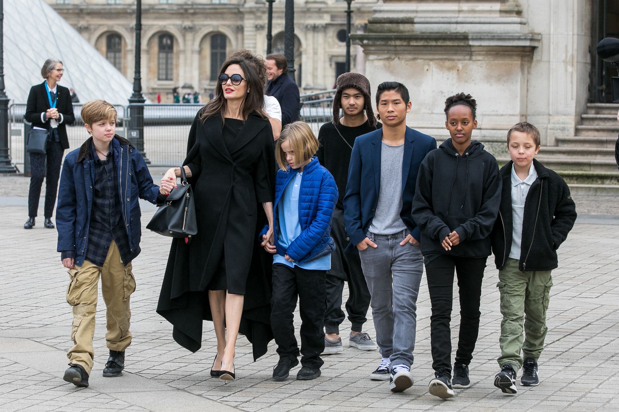 Angelina Jolie z dziećmi