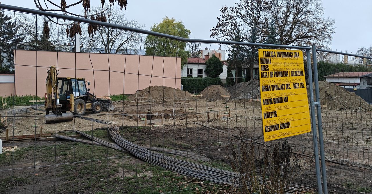Szczecinek: Budowa Centrum Opiekuńczo-Mieszkalnego. Trwają wykopy pod fundament