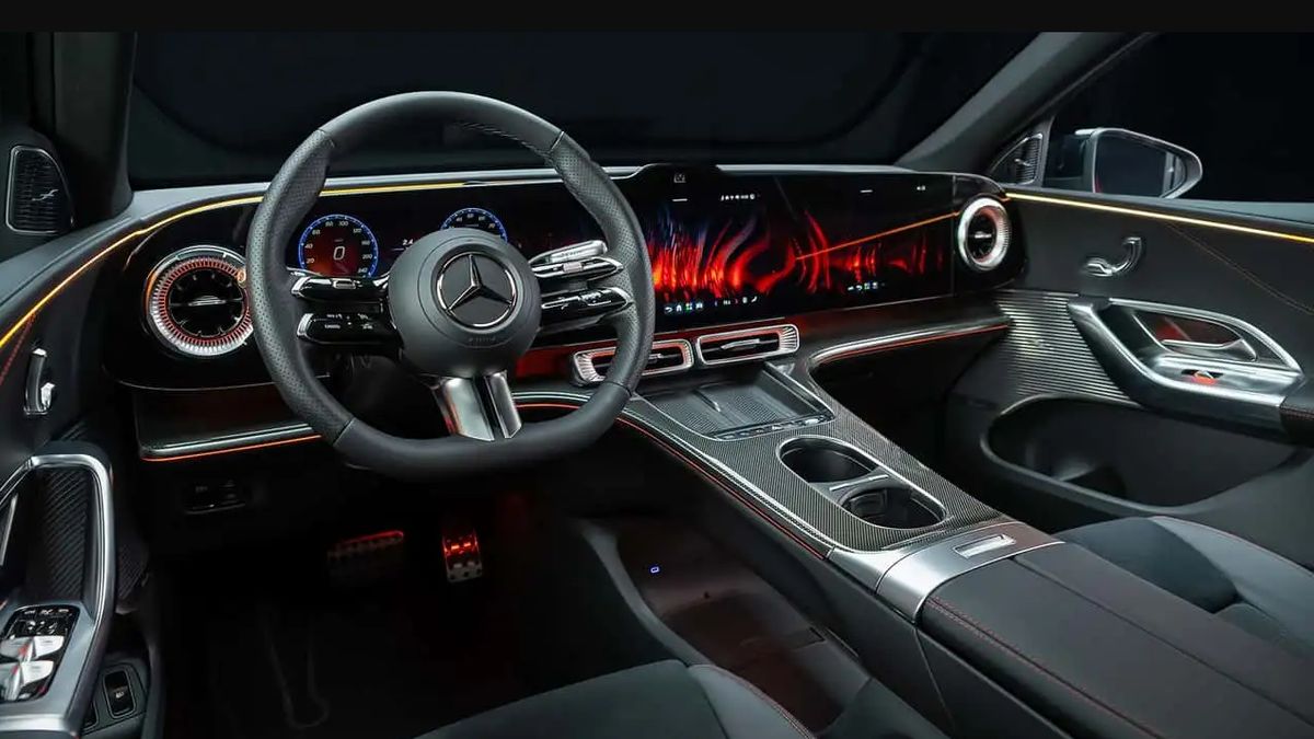 Wnętrze nowego Mercedesa GLC