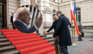 Donald Tusk we Lwowie. Został skrytykowany