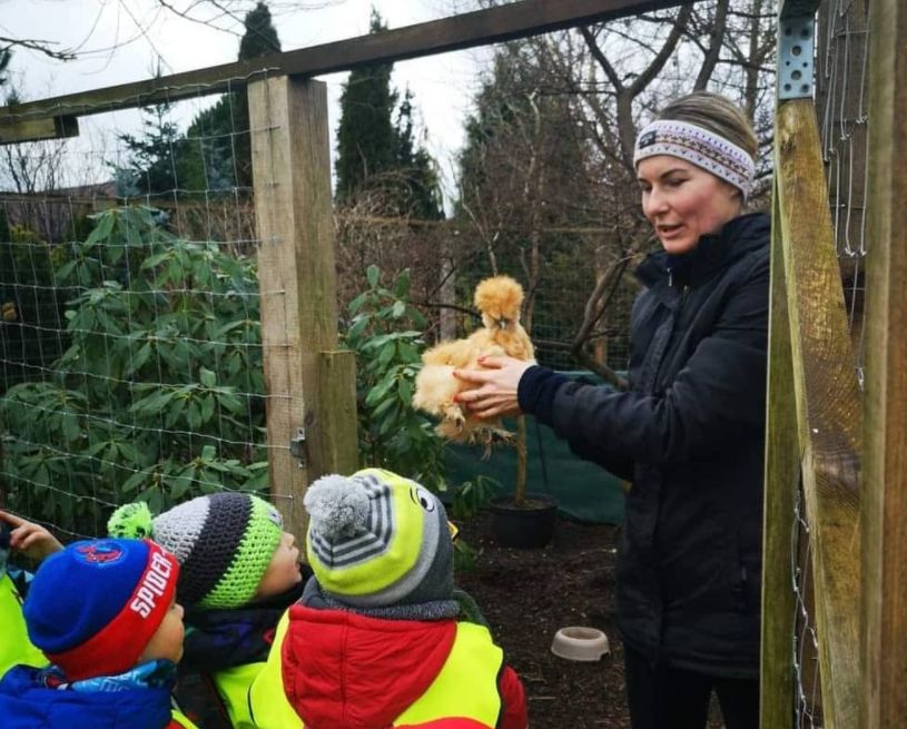 Agata Michalska, hodowca kur ozdobnych rasy jedwabistej. Kuroterapia.