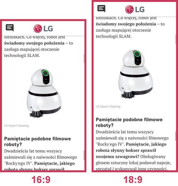 Po co w LG G6 ekran 18:9? 2