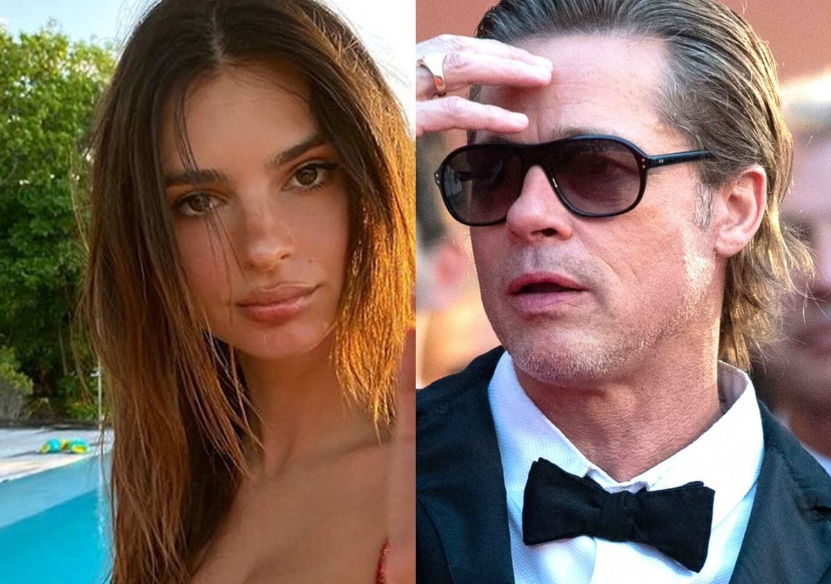 Brad Pitt łączony z Emily Ratajkowski