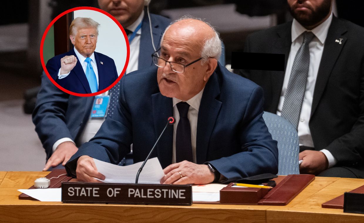 Palestinian envoy rebuffs Trump, vows to rebuild Gaza home