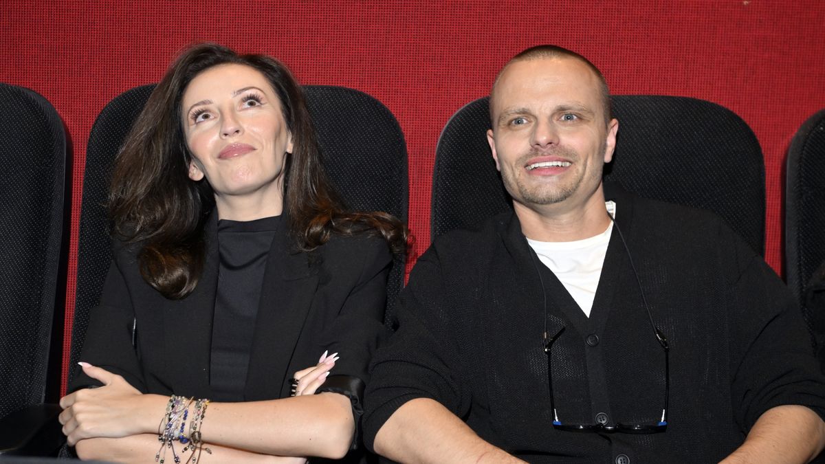 Marcin Hakiel i jego partnerka Dominika