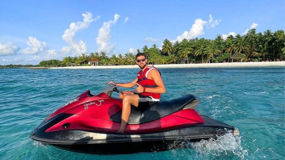 Bartosz Bednorz korzysta z uroków Malediwów