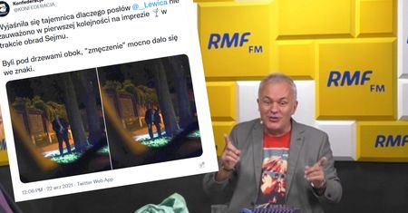 Absurdalne tłumaczenie posła Lewicy po imprezie u Mazurka. "Nic się nie wydarzyło"