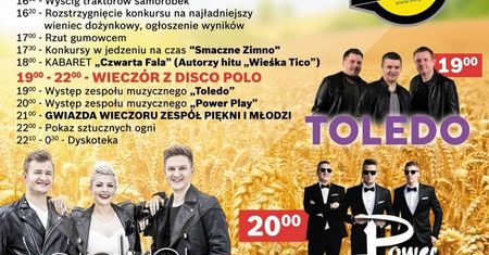 Dożynki Gminy Lubartów – Skrobów 2018 [PROGRAM]
