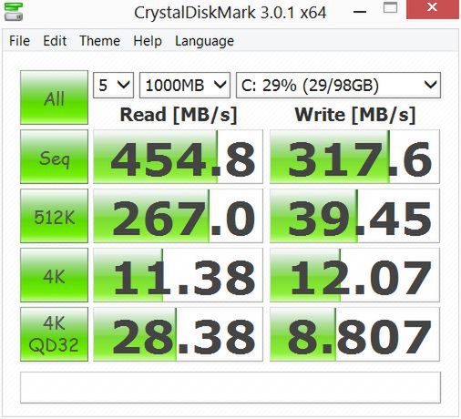 CrystalDiskMark 3.0.1