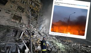 Rosjanie wystrzelili rakiety. Kolejny bestialski atak wojsk Putina