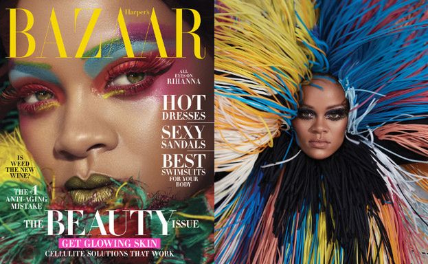 Rihanna udaje rajskiego ptaka w sesji dla "Harper's Bazaar"