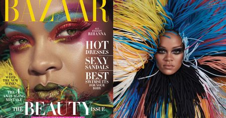 Rihanna udaje rajskiego ptaka w sesji dla "Harper's Bazaar"