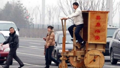 Czy tak wyglądał pierwszy rower na świecie? 1