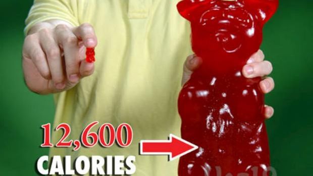 2,5-kilogramowy żelkowy miś (wideo) 1