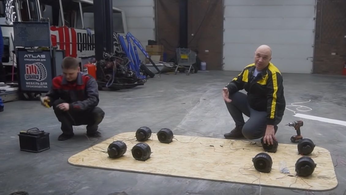 Latający dywan istnieje. Zbudowali go Rosjanie 1