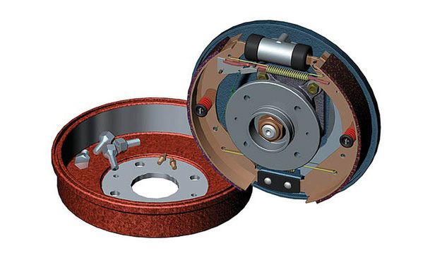 Bębny, ale nie do grania - hamulce bębnowe