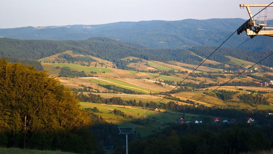 Widoki w Beskidzie Sądeckim 