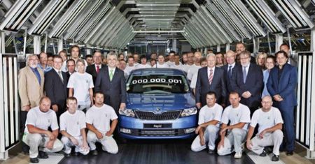 Pierwsza Škoda Rapid zjechała z taśmy produkcyjnej