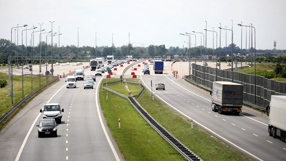 Na A2 doszło do wypadku