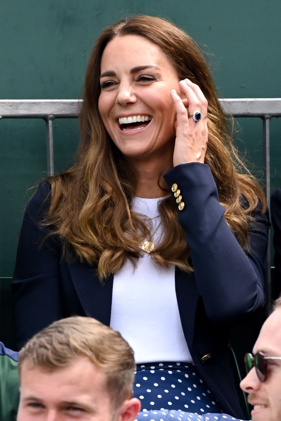 Kate Middleton na kortach Wimbledonu 2021