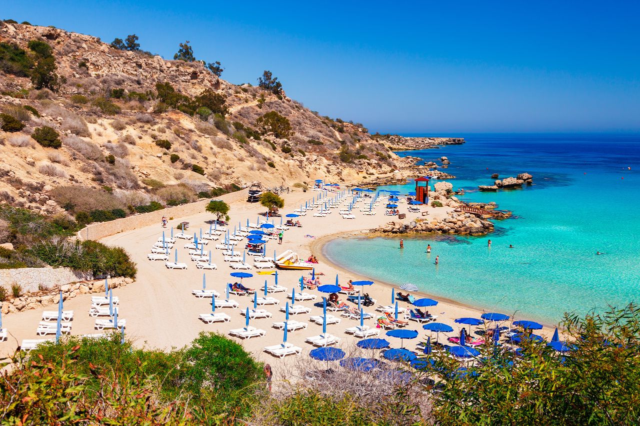 Okolice Ayia Napa na Cyprze
