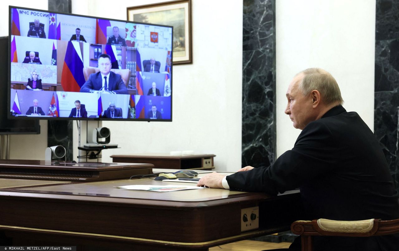 Vladimir Putin is holding a meeting on the measures taken after the Crocus City Hall massacre.