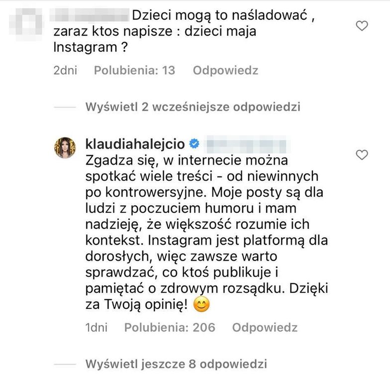 Komentarze internautów