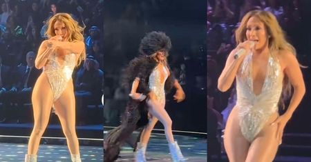 Jennifer Lopez w kusym wdzianku robi show na pokazie Elie Saab w Arabii Saudyjskiej. Szykuje wielki powrót?