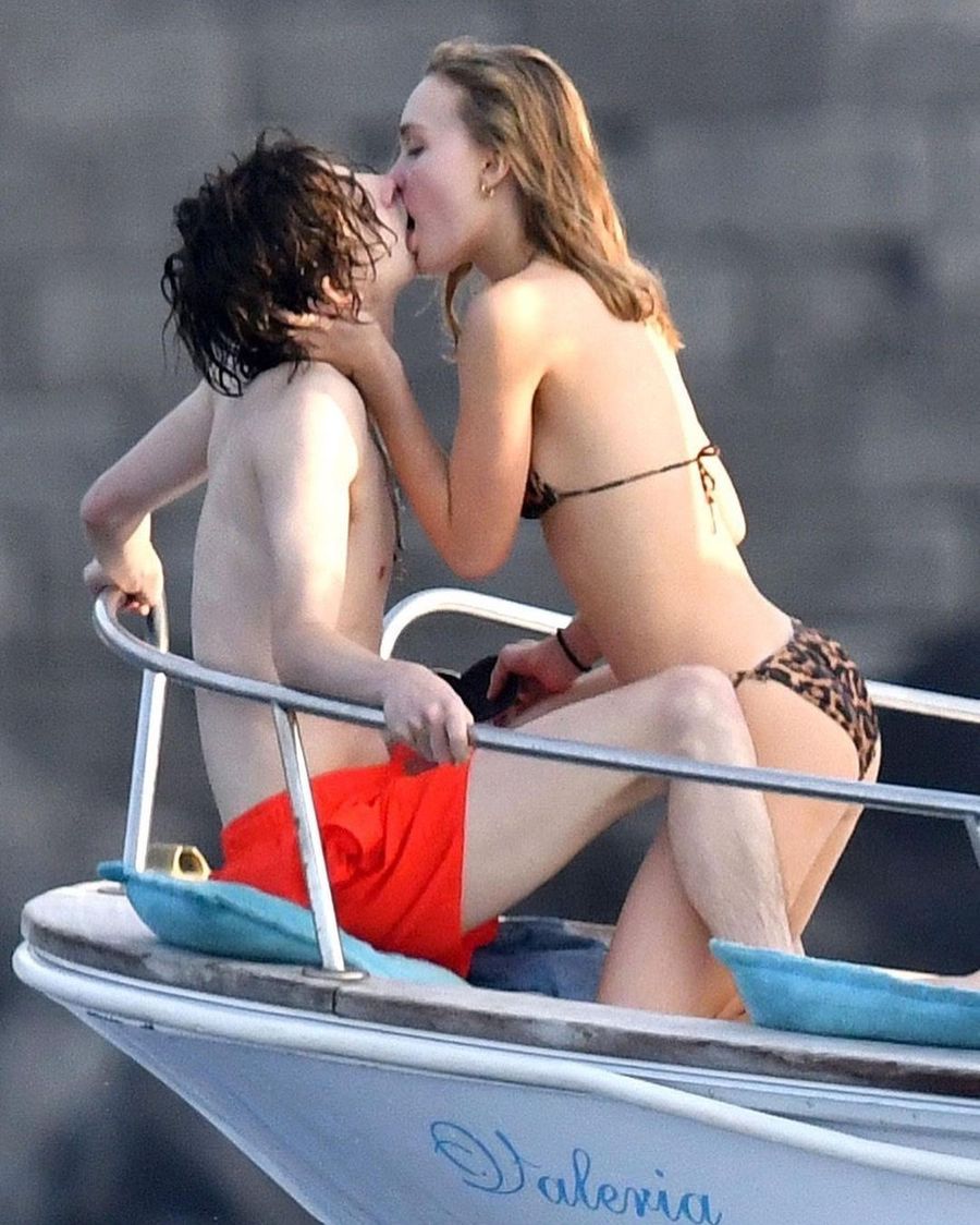 Timothée Chalamet i Lily-Rose Depp