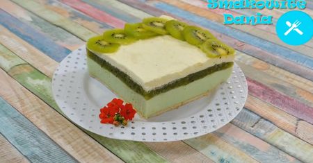 Orzeźwiające ciasto z kiwi bez pieczenia. Najlepszy deser na upalne dni