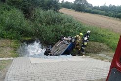 Kawnice. Wypadek samochodu. Kobieta pod wpływem alkoholu