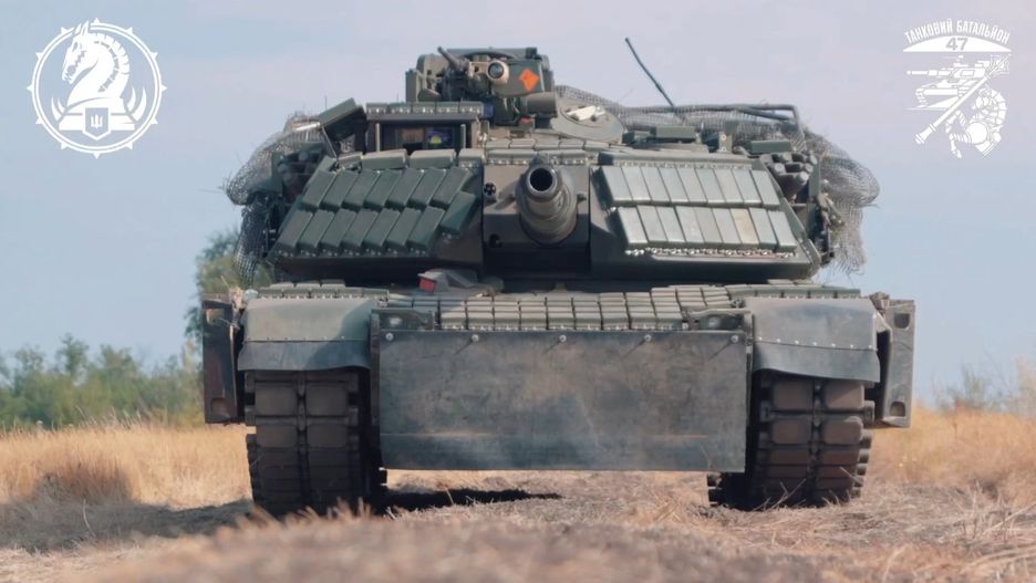 Czołg M1A1 Abrams 47. Brygady Zmechanizowanej.