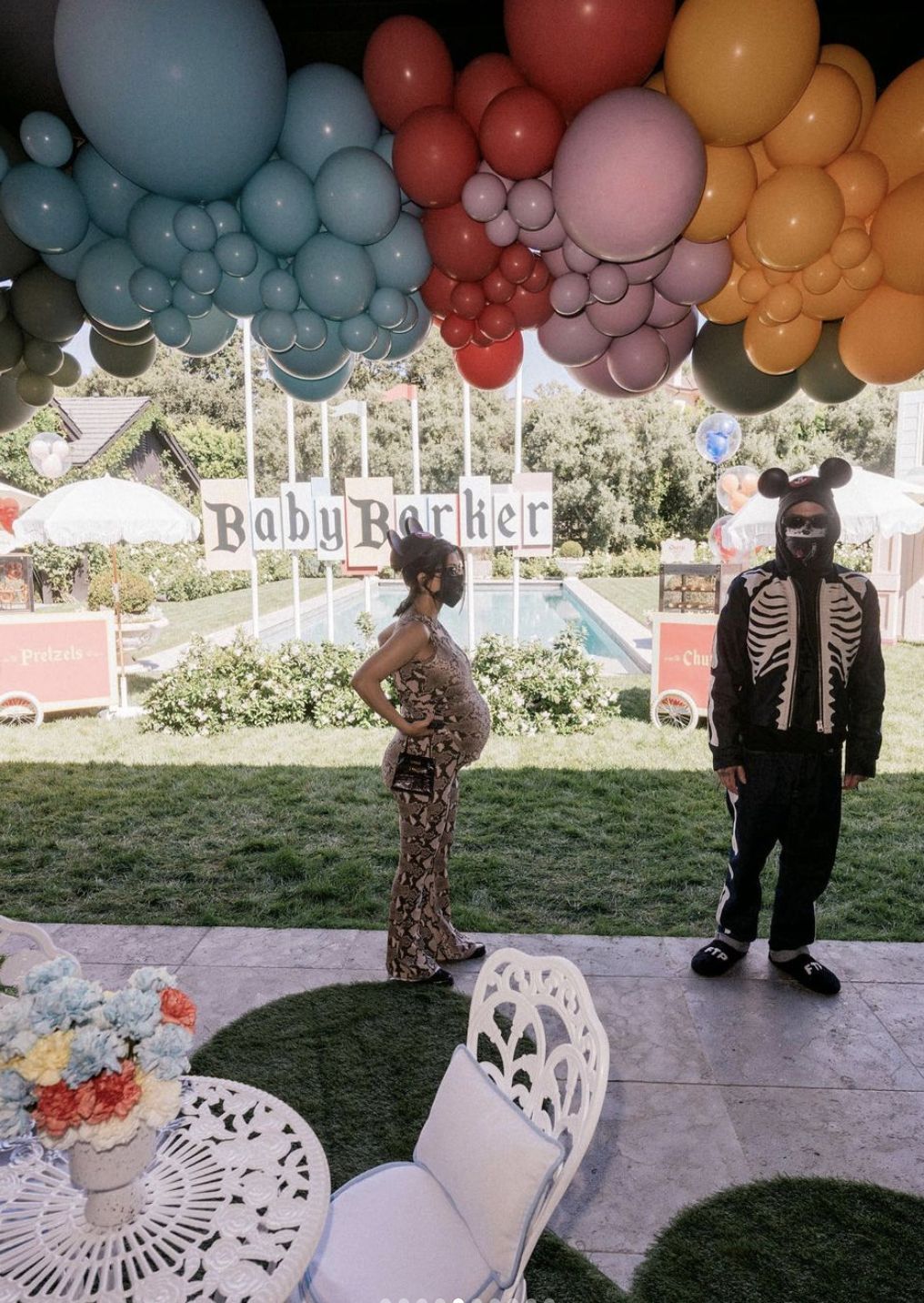 Kourtney Kardashian wyprawiła bajkowe baby shower