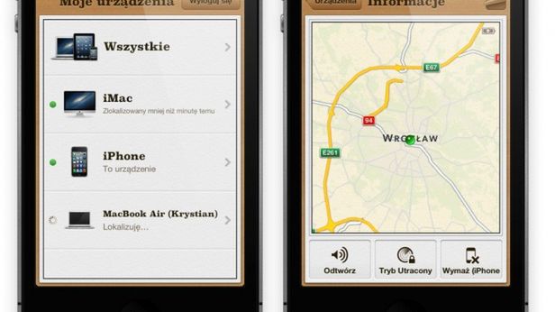 Całkowicie odświeżona aplikacja Znajdź mój iPhone z Lost Mode 1