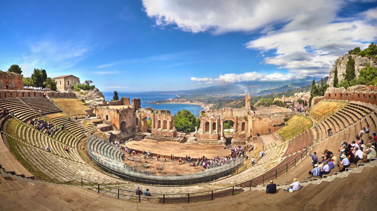 Sicily attracts millions of tourists with its monuments.