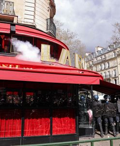 Pożar w ulubionym miejscu Macrona w Paryżu
