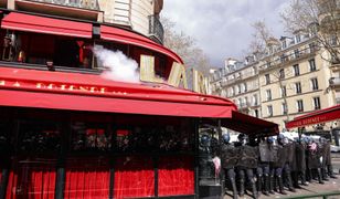Pożar w ulubionym miejscu Macrona w Paryżu